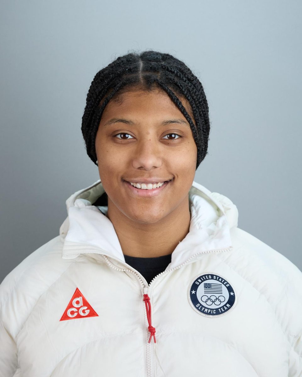 Laila Edwards is the first Black hockey player on the women's Olympic team, and she's quickly become a role model for younger athletes. (Photo courtesy of United States Olympic & Paralympic Committee) 